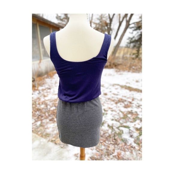 Y2K Urban Behaviour Mini Dress Beaded Scoop Jersey - Picture 7 of 13